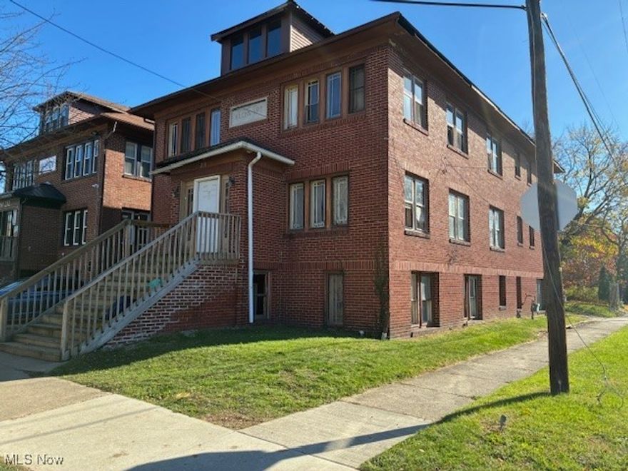 This solid brick multi-unit building features four spacious one-bedroom apartments spread across three levels. With good bones and a fantastic view, this property is a prime investment opportunity. The building does require some updates, allowing you to add your personal touch and increase its value. The boiler system was recently updated just four years ago, ensuring efficiency and reliability. Just so you know, showings will be conducted on a need-to-know basis, as two units are currently rented and we want to respect their privacy.