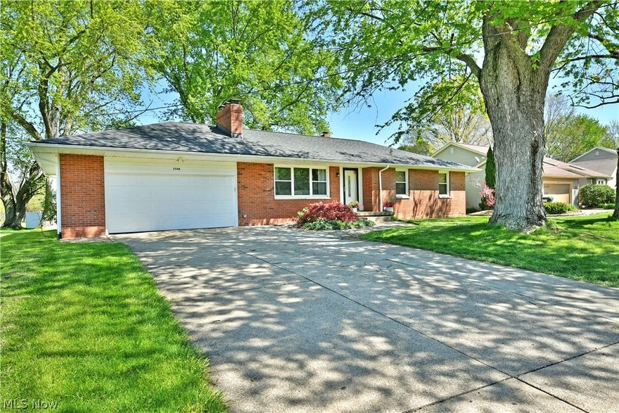 This charming brick ranch is located in desirable Poland Township and offers timeless appeal and comfortable living! Featuring 3 bedrooms and 3 baths (one full and two half), including a convenient half bath off the primary bedroom. The kitchen and main floor baths were previously updated and remain in great condition. Hardwood floors lie beneath the carpeting, offering additional potential. All main floor appliances stay!

Enjoy a beautiful, well-maintained backyard with a covered patio—perfect for relaxing or entertaining. A storage shed is also included. The basement features a partially finished bonus room with a cozy fireplace, providing extra living or recreational space.
Major mechanicals and components have been well cared for over the years, with the hot water tank now approximately 8 years old, furnace and A/C around 17 years old, electrical system about 18 years old, and the roof, gutters, and downspouts approximately 6 years old.

Situated in a lovely, established residential neighborhood, this home offers both comfort and long-term value. Schedule your showing today!