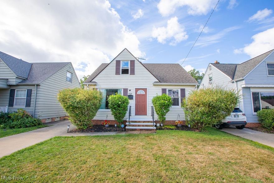 Welcome to this inviting 3-bedroom, 1.5-bath home that combines character, functionality, and plenty of storage. The main floor offers two comfortable bedrooms and a full bath, highlighted by beautiful hardwood flooring throughout.

Upstairs, you’ll find a spacious finished attic bedroom with built-in storage, perfect for a primary suite, guest room, or home office. The partially finished basement adds even more flexibility with a convenient half bath—ideal for entertaining or a bonus living area.

Outside, enjoy a detached garage and a manageable yard, giving you space for parking, projects, and outdoor living.

This home offers a solid foundation with room to customize and make it your own. Conveniently located in the heart of Willowick, you’re close to schools, parks, shopping, and Lake Erie.

Don’t miss your chance to see this one—it won’t last long!