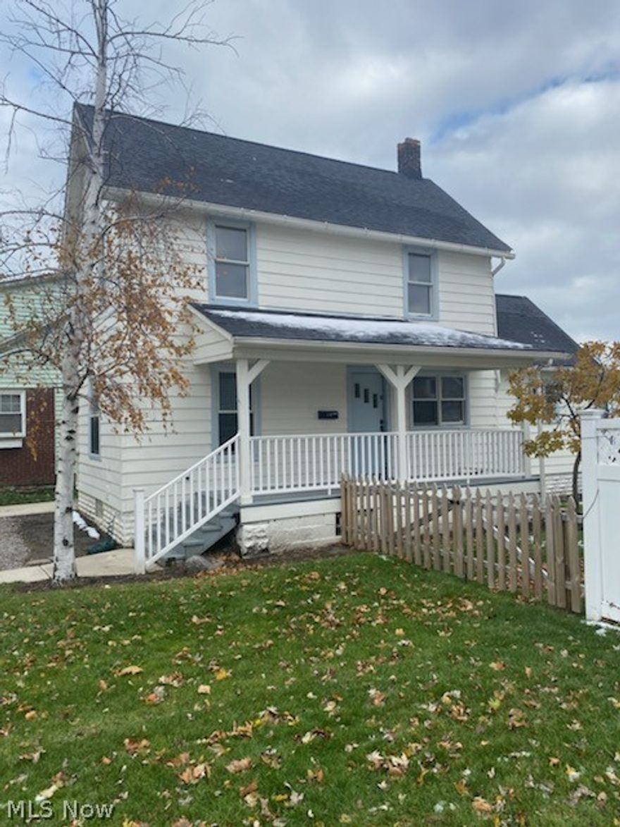 Location, Location, Location... Located in historic Fairport Harbor, just a few homes from over looking Fairport Beach and a path leading to Fairport Beach. The exterior of the home has a relaxing side porch and deck. When you walk in you are met with an oversized living room with hardwood floors. The first floor also boasts a spacious kitchen and full bath. The second floor is complete with two bedrooms with hardwood floors. Make an appointment to see this home today!!!