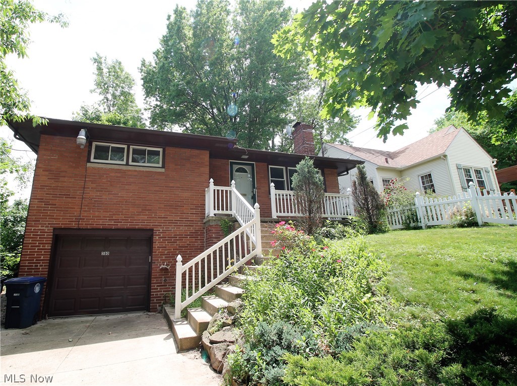 This is a cash buyer opportunity! Endless possibilities! Welcome home to this three bedroom, one full bath ranch. Large living room that has recently been painted with a fireplace that is a whitewash away from being a masterpiece, large windows to let the natural light to shine through. The eat in kitchen area has abundant of cabinets, Corian countertop, cooktop, fridge, microwave. There are three bedrooms which have all been recently painted, one full bathroom finishes the main level. The full basement is unfinished. Large backyard has a deck to enjoy and for entertaining. There is a one car attached garage. Precious memories begin right here!