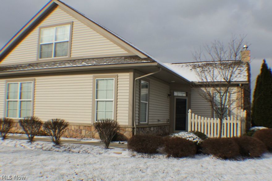 Gorgeous Chateau Model Condo on a Private Cul-De-Sac.  This home features 3 Bedrooms & 3 Bathrooms.  Two Owner's Suites, One on 1st & one on 2nd floor.  All 3 Bedrooms have walk-in closets.  Great Room offers natural light, vaulted ceiling, cozy Gas Log Fireplace with a ceramic tile hearth.  In the Kitchen you'll find a full compliment of white kitchen cabinets and appliances, a raised breakfast counter and pantry.  From the kitchen you enter a first floor laundry with added cabinets, counter space & laundry tub & extra-large two car garage featuring opener & pull down stairs to attic.  Window blinds & ceiling fan w/remotes throughout.  Bamboo flooring on the 1st floor.  Garden style patio w/ privacy fence, which is a great place to relax and entertain.  Also, exterior features include stone and vinyl & great landscaping which gives this condo superb curb appeal.   Amenities such as Clubhouse, Pool, Fitness Center, Activities and more.  Trash pickup included.  Close to Interstates 71,