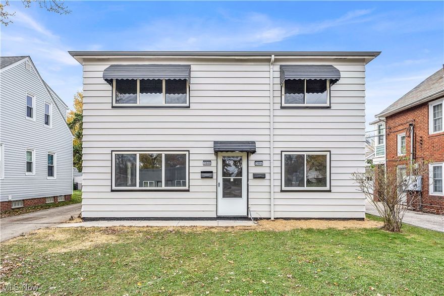 Tenant occupied investment property. Fully renovated, turnkey duplex featuring full exterior paint on house and garage and complete interior paint, new exterior lights, updated kitchens with appliances, updated bathrooms, new roof, refinished hardwood floors in up unit, new furnace and hot water tank for up unit and much more! Fully occupied, each tenant was screened by the in place professional property management. Solid opportunity for building a rental portfolio!