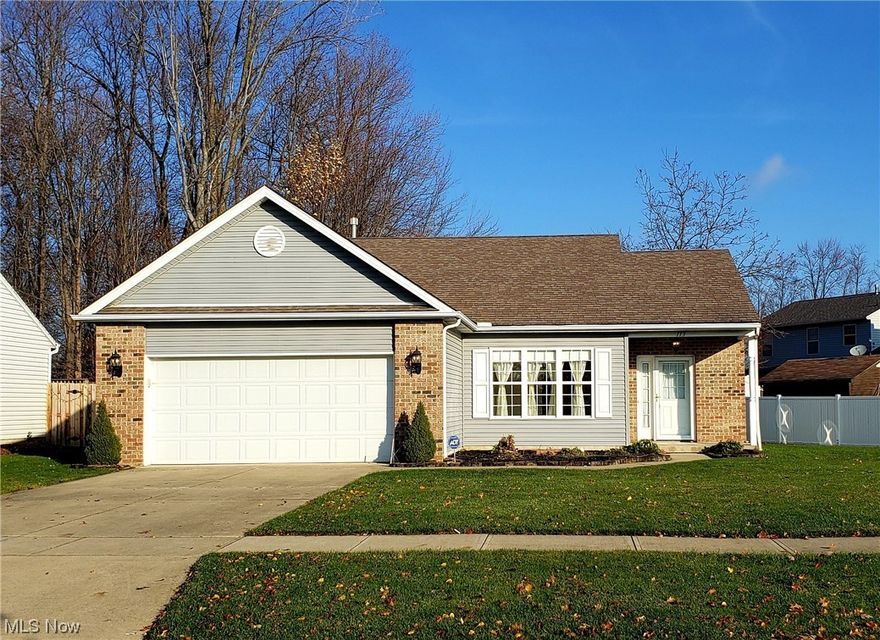 This is the home you have been looking for!! Very clean well maintained Ranch in East Hampton Estates Elyria. Built in 2006 / 2 bed / 2 full bath / 1582 sq ft / attached 2 car garage / close to shopping, St Rt 57 & highway I-480. Updates include New Furnace 2014 with regular maintenance / New A/C unit 2017 / New Hot Water Tank 2020. Plenty of windows providing lots of natural light. Enjoy the front porch & screened in back patio. Schedule your showing today and make it yours!!