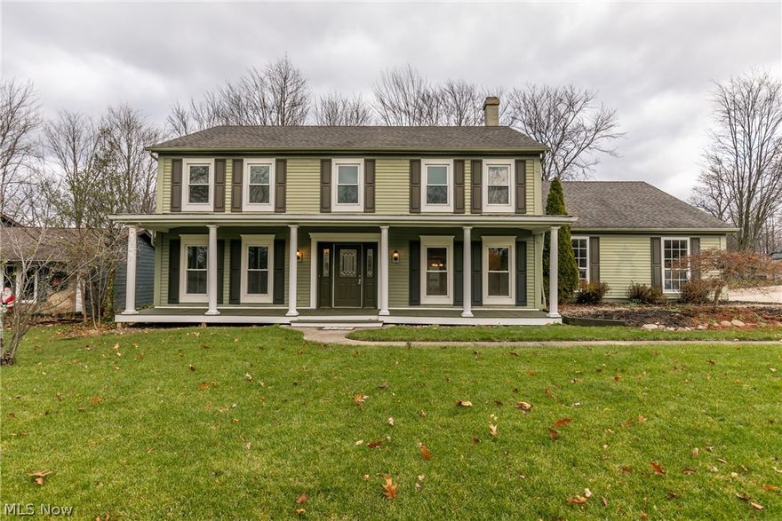 3 Car garage, colonial on a corner lot in a sidewalk community with morning room and a finished basement! Welcome to 18649 Saratoga Trail! Walk in to the two story foyer and you will be greeted with new carpet through out the first and second floors. To the right is a family room with built in book shelves flanking a fire place. To the left is a living room and open dining room with slider to the large deck. The eat in kitchen offers a center island and leads to a vaulted morning room with additional slider to the deck. A convenient half bath and laundry room complete this floor. The second floor boasts an owners suite with double bowl vanity and separate tub and shower. Bedrooms two, three and four are spacious and have good closet space. The finished basement adds a large amount of living space for entertaining and recreation and has a half bath. The utility room offers full storage as well as crawl space storage. Relax in the warmer months on the deck over looking green space. The t