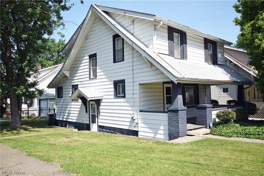 Sturdy 2 Story with so many features. Basement waterproofing and a newer furnace for peace of mind. The kitchen has a multitude of cabinet and counter space allowing the cook in you the space you deserve.  Most appliances are newer and are from Sears. There is room to dine in the kitchen or use the formal dining room. That dining area can serve as an office space or play area on first. Living room has a mantle for the decorator in you. Roof is under 10 years old. Fenced yard for your young ones or pets. 
 Home Warranty provided by the seller covering most mechanical systems and appliances! Call today to schedule your showing.