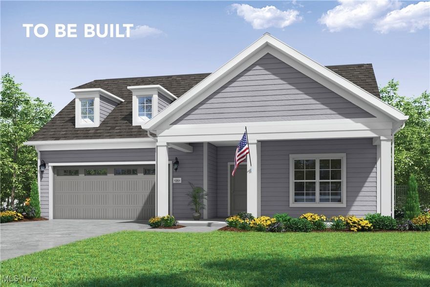 TO BE BUILT - Green's Premier 55+ community. The Portico is a home designed to elevate your lifestyle effortlessly. From a pleasing exterior to its meticulously planned interior, every facet of the Portico is crafted to perfection, promising a living experience that is both indulgent and easy to manage. As you enter through the formal entryway, you'll immediately be struck by the sense of sophistication that the portico offers, the open, efficient design ensures seamless transitions between spaces, showcasing the home's quality craftsmanship and attention to detail. Indulge your culinary passions in the gourmet kitchen, where ample counter space makes cooking a joyous experience. Whether you're hosting a lavish dinner party or preparing a quiet meal for yourself, the kitchen is equipped to meet your every need. Retreat to the private owner's suite with its spacious bath and thoughtfully designed layout, the owner's suite provides the perfect escape. But the Portico doesn't stop there. With a conveniently located laundry room, chores become a breeze, leaving you with more time to focus on the things that truly matter. Entertain with ease in the home's large, centrally located kitchen, where friends and family can gather to create lasting memories. An optional bonus suite offers added versatility, providing a comfortable space for overnight guests to rest and rejuvenate. In every aspect, the Portico epitomizes luxurious yet casual living, catering to your every desire. Don't just own a home—experience the pinnacle of modern living with the Portico. Room sizes approximate. Photos for illustrative purposes only. Proposed Home Opportunity