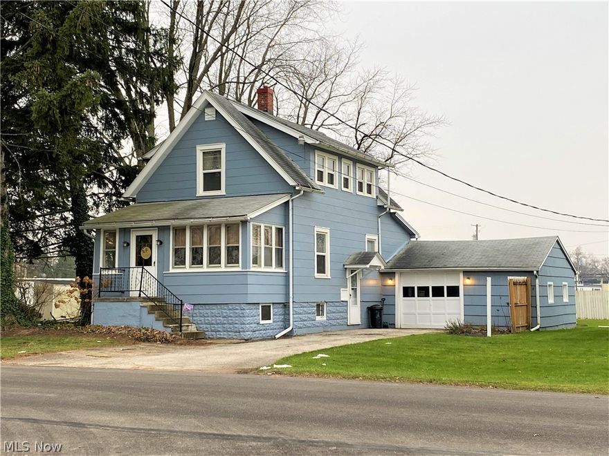 Nice home with  3-bedrooms and 1.5 baths. Main floor living, dining, kitchen, half bath and enclosed heated front porch. Upstairs find 3 bedrooms with lots of character and a full bath. 1.5 car garage is great storage. Out back find a raised garden bed, perennial garden and deck. 7 x 6 storage room off the kitchen could be a possible future main floor laundry area. Refrigerator new 2019, microwave new 2020. Vinyl windows 2 years old. New waste pipes 2019. Hot water heater 2019. Paved driveway. All appliances including 3-window unit air conditioners and dehumidifier will stay with the property.  So much cheaper than rent and an opportunity to start your own investment.