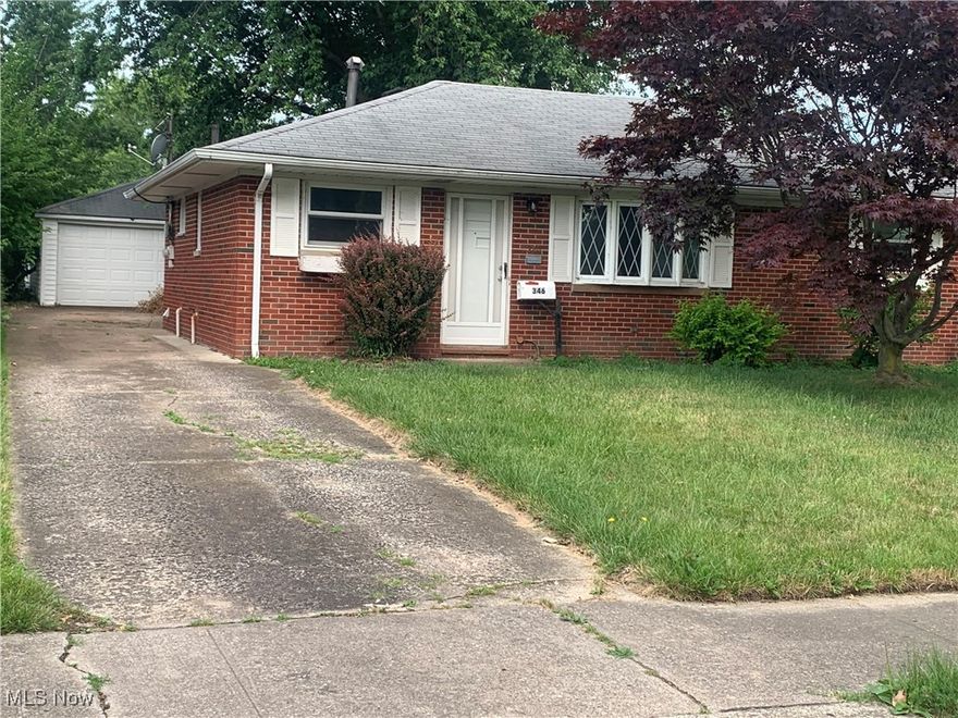 Welcome to this nice ranch in one of Sheffield Lake's most desired neighborhoods. Sidewalk lined streets make it a great place for walking and is only one block from the lake! This ranch has all new flooring and a fresh coat of paint. Enjoy the rest of summer sitting out on your covered back porch. A large 2 car garage will keep the winter weather off your cars! Owner will accept up to two cats or dogs - some breed restrictions apply. $300 non-refundable pet cleaning fee and $35/month/pet. NO SECTION 8. First month's rent and a security deposit equal to one month's rent are due at the signing of the lease. Owner will ask accepted tenant to complete a background check - no felonies - and a credit check - no recent missed payments. Will be checking paystubs to verify income of $4500+ monthly household income.