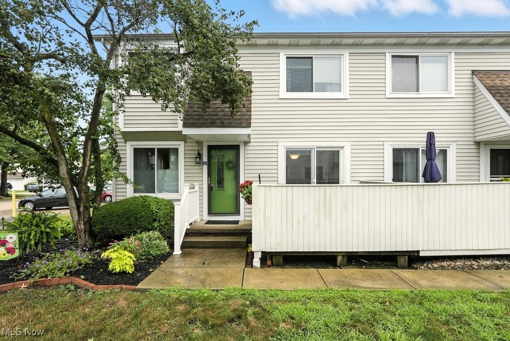 Welcome to this well maintained, and updated, condo in the desirable Big Turtle community of Willoughby! This spacious home has 2-bedrooms, 1.5-baths and offers a bright and open layout. Perfect for easy living and entertaining, the main floor features a generously sized living room right off the open-concept kitchen/dining area. Filled with natural light from new sliding glass doors, you can step right out of the dining area to a freshly updated front patio with Trex decking; perfect for grilling, entertaining, or relaxing! Upstairs, you’ll find two good-sized bedrooms, with plenty of closet space, and a full bath. The finished basement provides great bonus space with enough room that its currently being used for both a dedicated office area and a rec room. Residents enjoy access to fantastic amenities including a community pool and tennis courts, all nestled in a well-maintained and welcoming neighborhood. Conveniently located near shopping, dining, and easy access to major highways, this move-in ready condo is your opportunity to enjoy low-maintenance living in an ideal location. Schedule your showing today and don't miss your chance to call this one home!