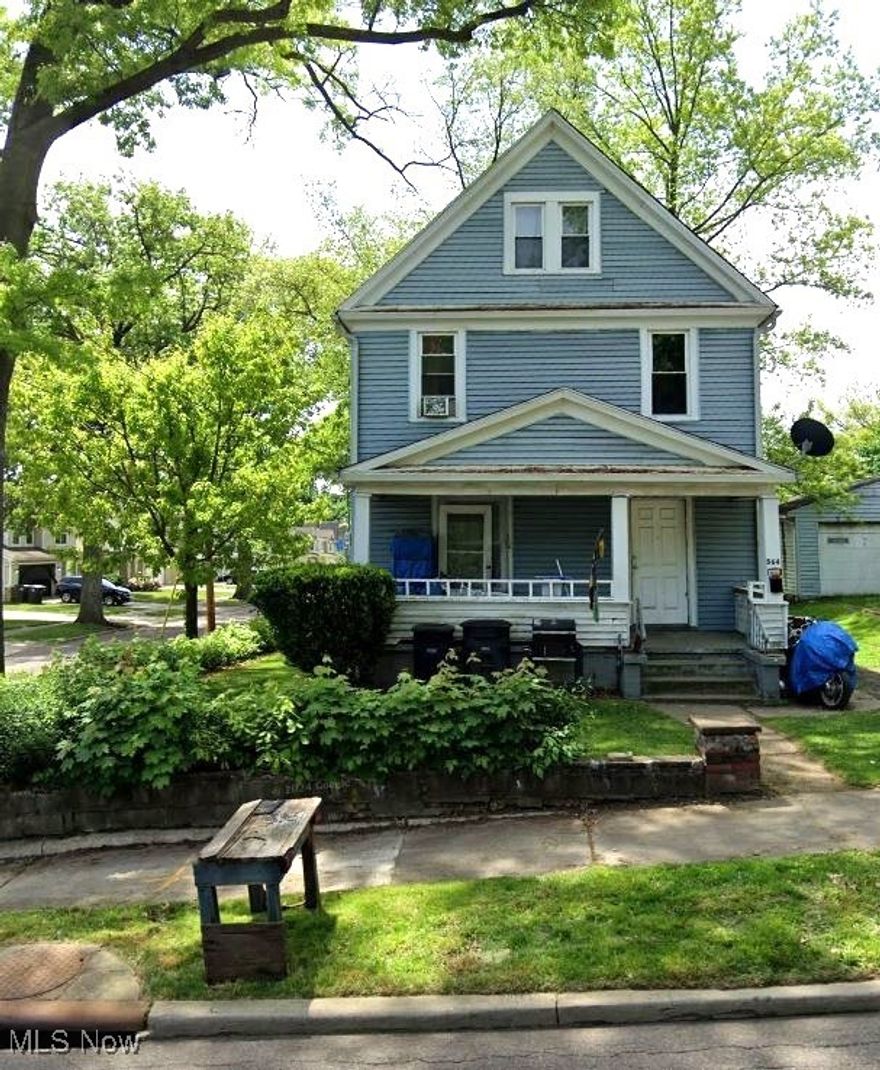 Great rental property .This house was totally remodeled in 2017 with new interior paint, carpet, updated flooring in kitchen and bath. The kitchen was remodeled with new white cabinets, new counter and sink. The handy half bath right by the back door has all new vanity and fixtures too. The dining room has built-in cabinetry too. The third floor was not rehabbed and the tenant does not have access but it could be refurbished as a 4th bedroom or bonus room. Photos are from when the house was vacant.