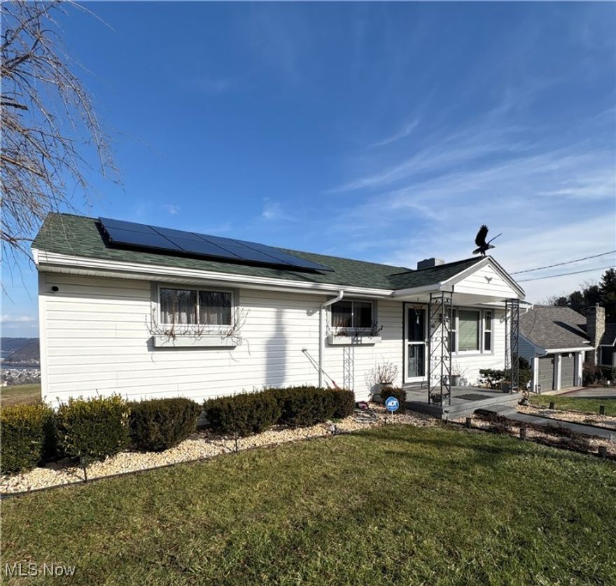 Welcome to this beautifully maintained 3 bedroom, 1 bath RANCH offering stunning RIVER views and a fantastic location. This home features HARDWOOD floors throughout, a spacious living area, and an attached GARAGE for convenience. The full basement provides plenty of storage. Step outside to enjoy the back DECK and concrete PATIO, perfect for entertaining or simply relaxing while taking in the scenery. This home combines comfort, character, and an ideal setting near the river. SCHEDULE your showing today!