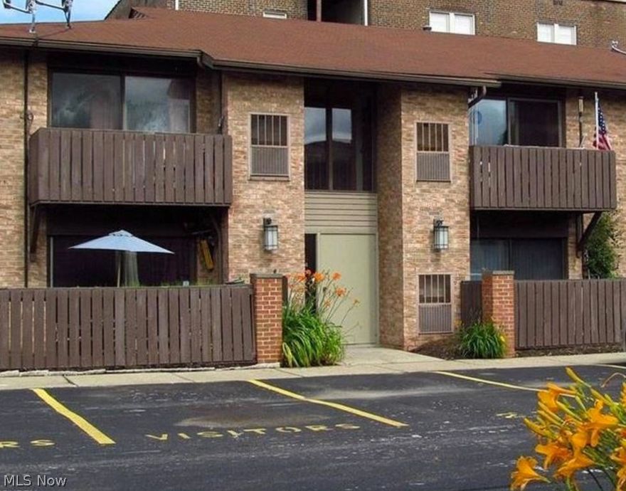 This updated two-bedroom, maintenance-free Edgewater Park area condominium with easy access to downtown will make you feel at home! Located in the sought after newly developing area! End unit in quiet building with security features for peace of mind. And, it's on the second floor, with no neighbors above you. Move-in ready! Windows and sliding doors to the balcony replaced in 2016. New carpet throughout. Fresh paint throughout. All kitchen and en-suite laundry appliances stay. Master bedroom features large, walk-in closet. There's also a large kitchen pantry, several large closets throughout and easy access to ample attic storage with pull-down ladder. Bathroom features custom-build cabinets and sink/vanity for even more storage. 
Easy commute to downtown or enjoy beach, nearby shopping, clubs and restaurants in very walkable, friendly neighborhood. Edgewater Park and great views of Lake Erie nearby. Condominium complex features a low, monthly maintenance fee and has outdoor common a