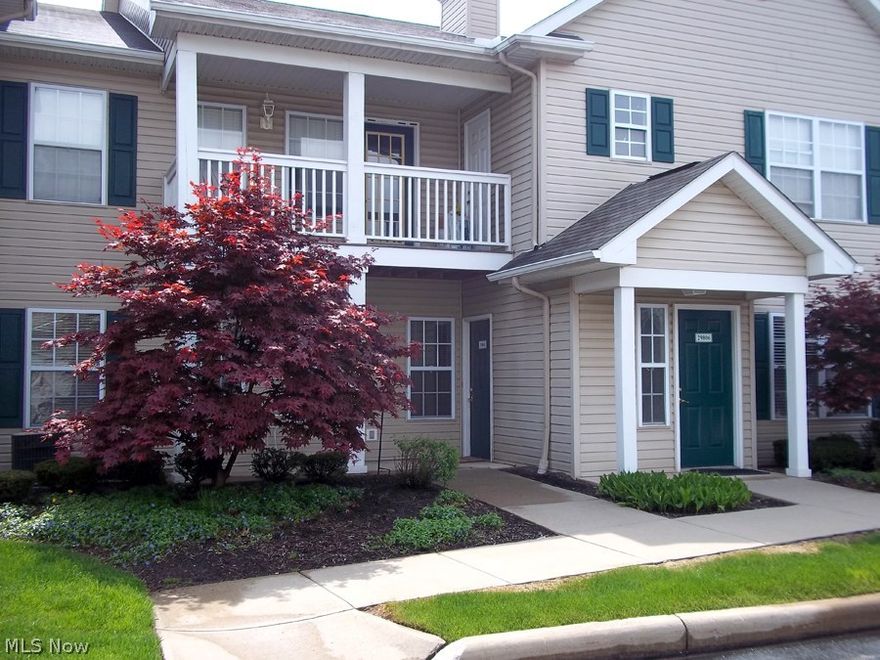 Westlake Lenox Greens bright & fresh condo for rent. Excellent location just west of Crocker Rd. First floor, no-steps. Spacious 1314sqft, 2 bedroom, 2 bath with gas fireplace. Master bedroom suite. Bedrooms separated for privacy. Both boast their own walk-in closets. Kitchen includes breakfast bar and pantry space. Smooth top Stove, Fridge, Microwave, Dishwasher, full size Washer & Dryer. In-suite laundry with extra cabinets. Plenty of storage. 1-Car Garage right across from unit. Covered patio. Close to parks, golfing, community center, Crocker Park, shopping and restaurants. $1,300/mo includes water, sewer, trash. Non-refundable $35 application fee. Immediate availability. Prefer no pets.