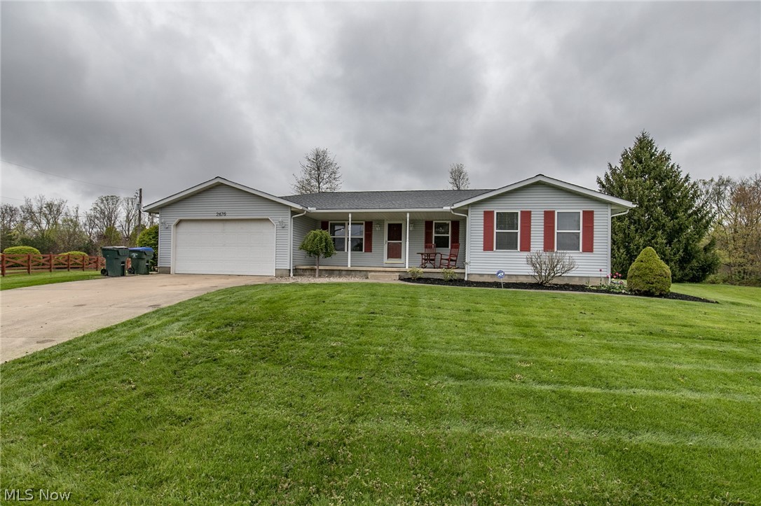 Fantastic ranch on over 1.3 acres in North Hampton. The home features 3 bedrooms and 2 full baths. The open floor plan is great for entertaining and hosting. There are many updates, including: roof (2018), HVAC (2018), basement water proofing (2012). The property also has a large pole barn that would be great for an RV, car collection, or many other possibilities. Call today for your private showing.