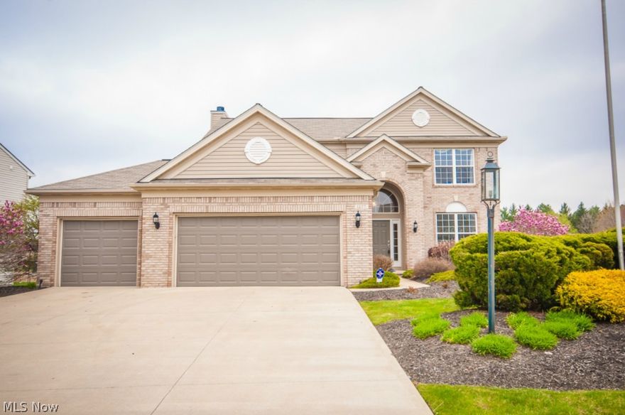 Welcome home to this gorgeous 4 bedroom, 3 1/2 bath colonial! Step into the foyer and make your way to the eat-in kitchen. The kitchen includes wood floors, Corian counter tops, stainless steel appliances that are staying, and a pantry. Relax in the morning room/sun room that is off the kitchen. Get cozy in the great room with the fireplace. Convenient first floor laundry room with washer and dryer staying. Formal dining room, connecting to the living room. Walk upstairs to the master bedroom. The master bath is spacious with double sinks, separate shower and tub, and a walk-in closet. Upstairs also includes 3 other bedrooms and a full bath. The large, finished basement is an entertainment dream. With 2 media rooms, a billiard and game room, and a full bath all for family and friends to enjoy. The 3-car garage is finished with heating and air conditioning. Enjoy the open backyard in the summers. Schedule a showing today! This will not last!