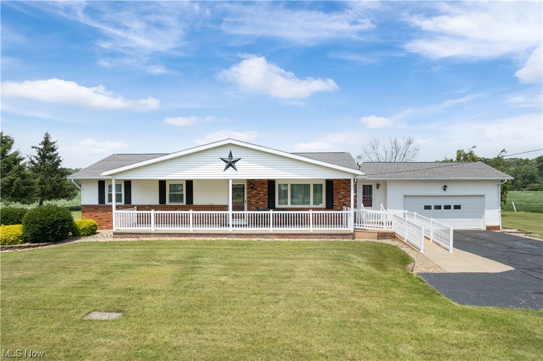 Ranch home on nearly an acre with 3 bed, 1.5 bath. Country living close to town. Convenient first floor laundry. 2 car attached garage and single car detached garage. New sump pump. Finished spacious open concept basement. Make it your own, motivated sellers. Schedule a showing today!