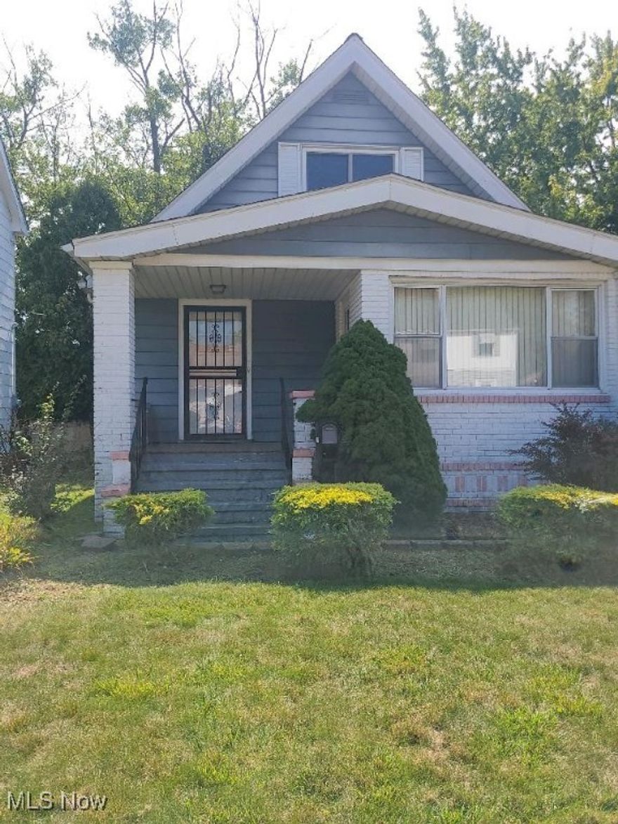 This is a one of a kind single family home. Truly a place to call home. Owner has lived here for several years, perfect starter home. Beautiful real hardwood floors throughout. Knotty pine is the real knotty pine in living room and dining room. Newer roof, windows, central air, and furnace. 2 full baths with one located in the basement. The upstairs has a bedroom with its own sitting area outside of the bedroom. Tons of storage in the attic. Fenced in backyard. Front porch. Furniture stays except the lamps and tables in the living room and sun porch, room in front of house facing street. Buyer to assume city violations. Sold as-is. Glass block window in basement. Basement will need some TLC. Not a home you want to miss out on.