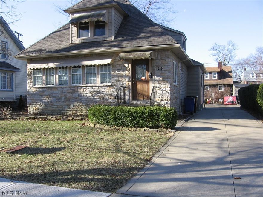 A Cleveland brick/vinyl Cape Cod home awaits a new owner that likes a quality home.  This 3 bedroom, 4 full bath home is an exceptional find. 
The eat-in kitchen has a ceramic tile floor, corian counter tops and all appliances and washer and dryer will remain.  Nice hardwood floors and a skylight enhance the living which has a gas fireplace. The electrical has been updated and there are glass block windows in the basement. Home has lots of storage and a newer roof.  It’s a short walk to the lake and to the private Beachland Park.  A community room is available for special events.  Close to freeway.