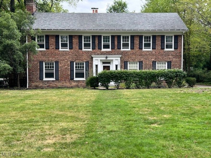 A Timeless Classic awaits in Shaker Heights……Welcome home to this stately 5-bedroom, 4.5-bath residence, nestled on a beautiful, tree-lined street in a well-established neighborhood.  This brick home is a perfect blend of timeless character and modern updates, offering you the ideal canvas to create a space that’s uniquely yours.  Step inside and be greeted by the warm glow of beautifully refinished hardwood floors and a cozy fireplace.  The expansive kitchen offers plenty of space for family gatherings and dinner parties. Whether you're an avid home cook or love to entertain, this kitchen is ready for all your needs.  Located just moments away from a variety of amenities, this home provides the ultimate in convenience with easy access to the university, diverse shopping, fine dining, and endless entertainment options, making it a truly desirable and convenient place to live.  Don't miss the chance to own a home with such classic beauty and incredible potential. Schedule a private showing today and discover all that 13901 Larchmere Boulevard has to offer.