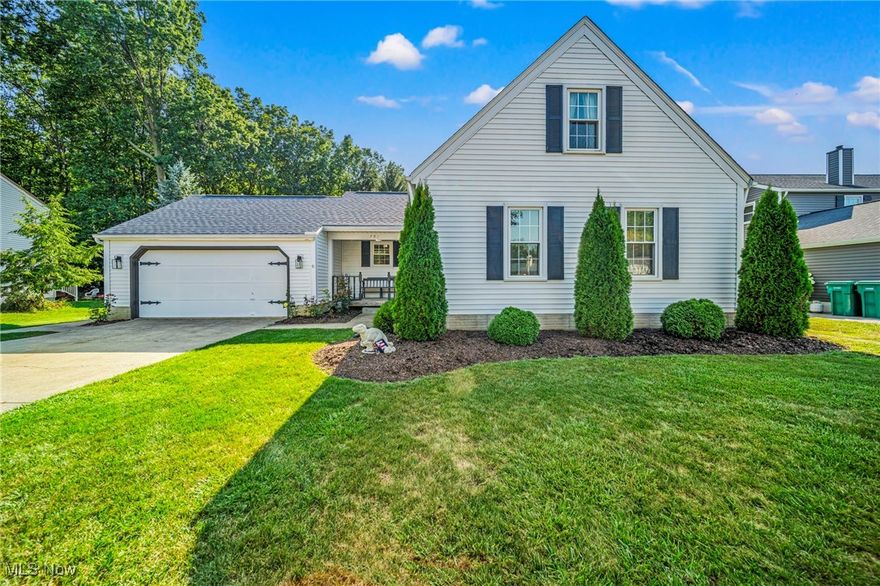 Fully updated Cape Cod that truly has it all!!

Move-in ready home offers over 1,300 sq ft of beautifully finished living space featuring 3 spacious bedrooms, 2 full baths and thoughtful updates throughout.

Highlights You'll Love: First-floor ensuite bedroom with 2 walk-in closets - a rare find!  Bright eat-in kitchen with luxury vinyl flooring and sleek Samsung appliances (gas stove, refrigerator, microwave, dishwasher) Inviting four-seasons sunroom-perfect for morning coffee or year-round entertaining.  Newly finished basement with 8' ceilings.  Spacious backyard with a new patio.  Central air, plush carpet and modern finishes throughout.  

Recent Updates Include: Roof (2018).  Refrigerator, Gas Stove, Microwave, Dishwasher, Washer, Dryer, Carpet, Hot Water Heater, Sump Pump (2020).  First-floor Bathroom remodel (2022).  Finished Basement with 8' Ceilings (2022).  Backyard Patio (2022).  Windows, Furnace & AC (2023).  Full insulation/spray foam (2023).  And Kitchen remodel.

Fairway Pines ($175/annual fee) includes: community pool, playground and pickleball courts

Bonus: Sellers are including a 1-year home warranty for added peace of mind.

This home checks nearly every box - style, comfort, value.  Don't miss this chance to make it yours!