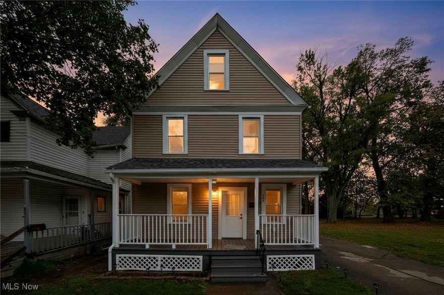 Truly a magnificent, detailed, & elegant complete remodel of this spacious 3-story colonial offering over 1,700 sq. ft. of finished living space—plus additional expansion potential in the partially finished basement! This 4–5 bedroom home has been beautifully refreshed inside and out, showcasing quality craftsmanship & premium finishes throughout. Light-filled interior features a modern open layout w/all-new luxury hard surface flooring on the first floor—no carpet for style and durability. Stunning gourmet kitchen will impress any cook with its premium granite countertops, high-end stainless steel appliances including a 5-burner gas range, & thoughtful design touches throughout. Enjoy the flexibility of space with an extra room on the 2nd floor perfect for an office, hobby room, or 5th bedroom, & fully finished 3rd floor ideal for a private massive suite, studio, or media room. All new vinyl windows fill the home w/natural light, while the brand-new HVAC system w/central air ensures year-round comfort. Partially finished basement offers additional living or storage space, and the peaceful, low-traffic street setting provides a sense of privacy surrounded by greenspace. Everything has been completed for you for years of worry free enjoyment—just move right in and enjoy! Ready for immediate occupancy.