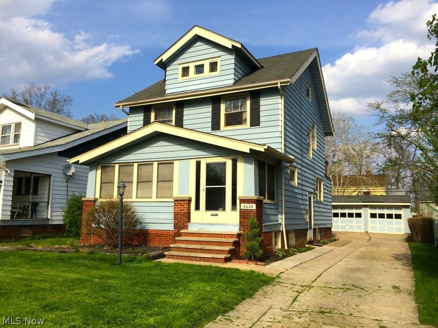 Gorgeous 4 Bedroom 2 Bath 2 Car Garage Kamm's Corner Area''  Home Boasts Character on all 3 Levels! Natural Woodwork throughout from the 1920's!  Eat-in Kitchen Features an Abundance of Newer Cabinetry, Built-in Breakfast Bar and Includes All Appliances! Excellent Floor plan for Entertaining! Formal Dining Rm with Built-in Lead Glass Cabinets! Spacious Living Room with Built-in Bookcases and Gas Fireplace! Large 3 Season Enclosed Porch/Sunroom (21 x 7)! 3 Nice Sized Bedrooms! Master Bedroom with his and her closets. 4th Bedroom is tandem on the Finished 3rd floor Featuring Knotty Pine and Newer Carpeting! Lower Level Rec Room is a Nice Bonus for Family Gatherings! Newly Remodeled Bath! Updates GALORE Include: Newer carpeting throughout, AC , Flooring, Dishwasher, Kitchen Exhaust fan, Microwave, 6 panel doors and Hot Water Tank. You Definitely Don't Want to Drag Your Feet on This One! Home Warranty! Close to Shopping, Hospital, Cleveland Metroparks, Airport & All Major Highways!