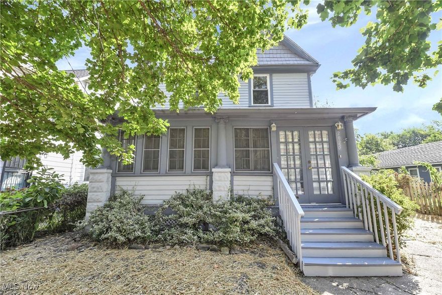 Beautiful 2 1/2 story colonial in a very convenient area of Ohio City. Home features many updated over the last decade. Full kitchen upgrade, windows etc. Main level has living, dining, kitchen, entry room, 1/2 bath plus, fully enclosed front porch. Upper level has two medium and one huge bedroom and a full bathroom. One bedroom has a walk in closet while another goes out to a Juliet balcony. Third floor is a finished getaway with space as a bedroom and storage. Lot is 40’ x 79’ And is a canvas for your urban garden dreams.