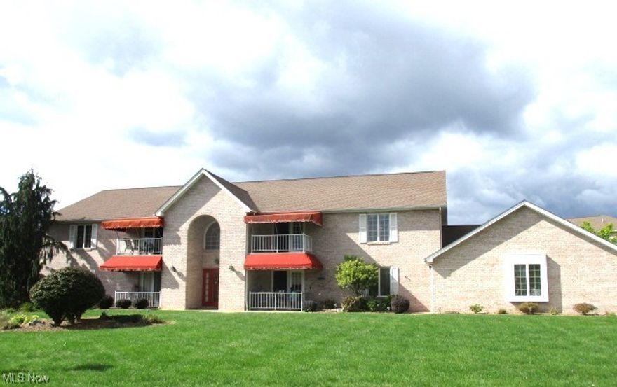 Charming and spacious 1,550 sq. ft. 2 bedroom, 2 bath brick condo features a spacious living room with covered balcony, laundry room, Kitchen with appliances, skylight and spacious dining area.  Attached garage with storage. Immediate Possession and Priced to sell.