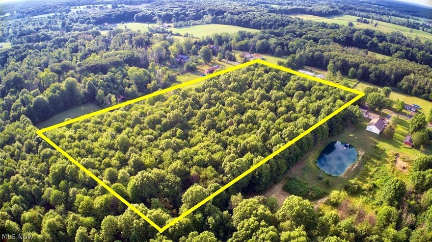 Enjoy 10 acres of beautiful land, loaded with trees and outstanding peacefulness, your dreams of you custom home can come true with a property that is yours for the molding to make your very own. Live in the big city? No worries here with Access to Interstate 76, the commute to Cleveland or Pittsburgh is approximately 1 hour, and only about 30 minutes to Youngstown and Akron.