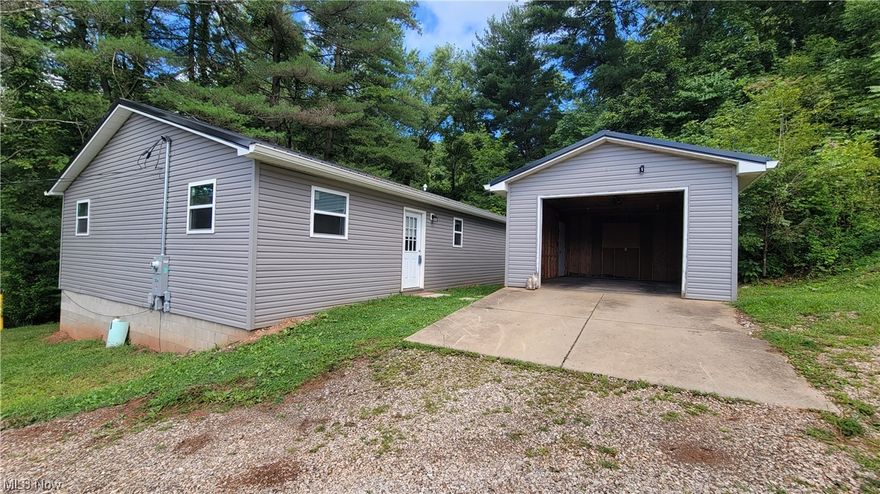 House built in 2021. Everything is new, including the foundation. Almost a full acre in city limits. Complete one floor living.