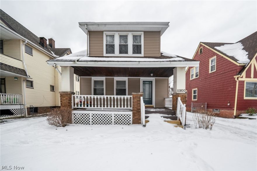 Turnkey investment opportunity in Garfield Heights with tenant in place generating $1,306/month in rental income. This fully renovated colonial offers immediate cash flow, making it a strong addition to any investment portfolio.

The home features a bright, open-concept kitchen with modern finishes, including white cabinetry, quartz countertops, an undermount sink, black hardware, luxury vinyl flooring, and a breakfast bar. The adjacent dining area provides a seamless flow for everyday living. Upstairs, you’ll find two spacious bedrooms with newer carpet and an updated full bath showcasing luxury vinyl flooring, ceramic tile tub surround, a white vanity, and contemporary lighting.

Additional highlights include central air, a functional layout, and convenient access to shopping, highways, public transportation, and local amenities. A great opportunity for investors seeking a stable, income-producing property with immediate returns.
