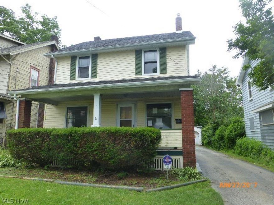 Two story home with a walk up attic. Two car detached garage. Nice family room addition on the rear of the home. Sold As-Is. No seller paid inspections or repairs. Offer must have earnest money as a Cashiers Check to the Listing Agency with buyer name as the remitter. Need pre-approval or proof of funds documentation with initial offer. No exceptions. This property is eligible for the Freddie Mac FIRST LOOK Initiative through 08/06/2017. Homestead Exemption and Assessments unknown.