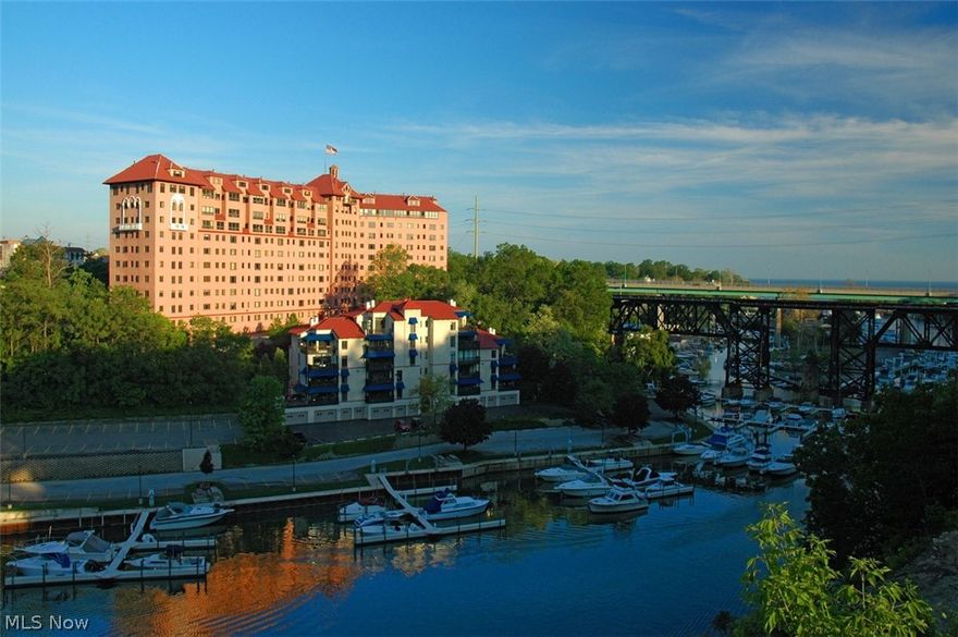 Spectacular River and Old Detroit views from this totally cool 1 bedroom, 1.5 bath Condo in The Westlake off the 5th floor! Recently updated with newer décor in today’s fresh colors and high end finishes! Updated baths! In-suite laundry. New Heat Pump, refrigerator and washer/dryer. Attached garage parking, storage locker, private in-ground pool, party room, exercise room. Close to the Metroparks, Lake/River, Airport, I90. The most walkable location in River… shopping, fine dining, boutiques and the CYC and Marina steps away! Only 12 minutes to downtown! This IS the place to live on the West side!