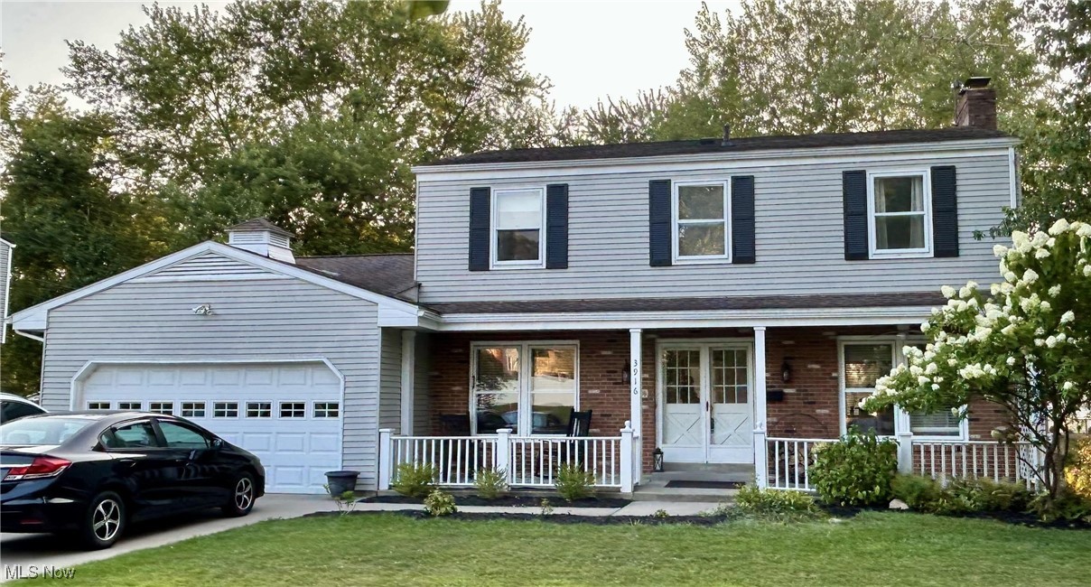 Welcome home to 3916 Englewood Dr.! This beautifully maintained, nicely updated 4-bedroom, 2-1/2 bath Colonial is ready for its new owner. Tucked away in a gorgeous neighborhood on a peaceful street, this home is situated within the highly desirable Stow Munroe school district. It is ready for you to move in. The inviting front porch leads you through the large front doors into a bright open space perfect for relaxation and growth. The eat-in kitchen has plenty of counter space, storage, and an island. The spacious, modern living room with its cozy fireplace is the perfect place to bring family and friends together to create lasting memories. There is a large formal dining room and a convenient guest bath to complete the first floor. Upstairs, you won't believe the size of the owner's bedroom and the attached newly updated private bathroom. There are three other large bedrooms with hardwood floors, large closets, and a full bath. The partially finished basement offers ample space to entertain or for family fun. Outside, there is a fully fenced backyard, ideal for relaxation and outdoor entertaining. An expanded driveway offers plenty of parking and room for boat or RV parking! This gem is in a fantastic area with easy access to Route 8 and all your favorite stores, restaurants, and businesses. There are many updates, a list is at the home. Schedule a viewing today and discover what makes this home truly special. Don't miss this opportunity!