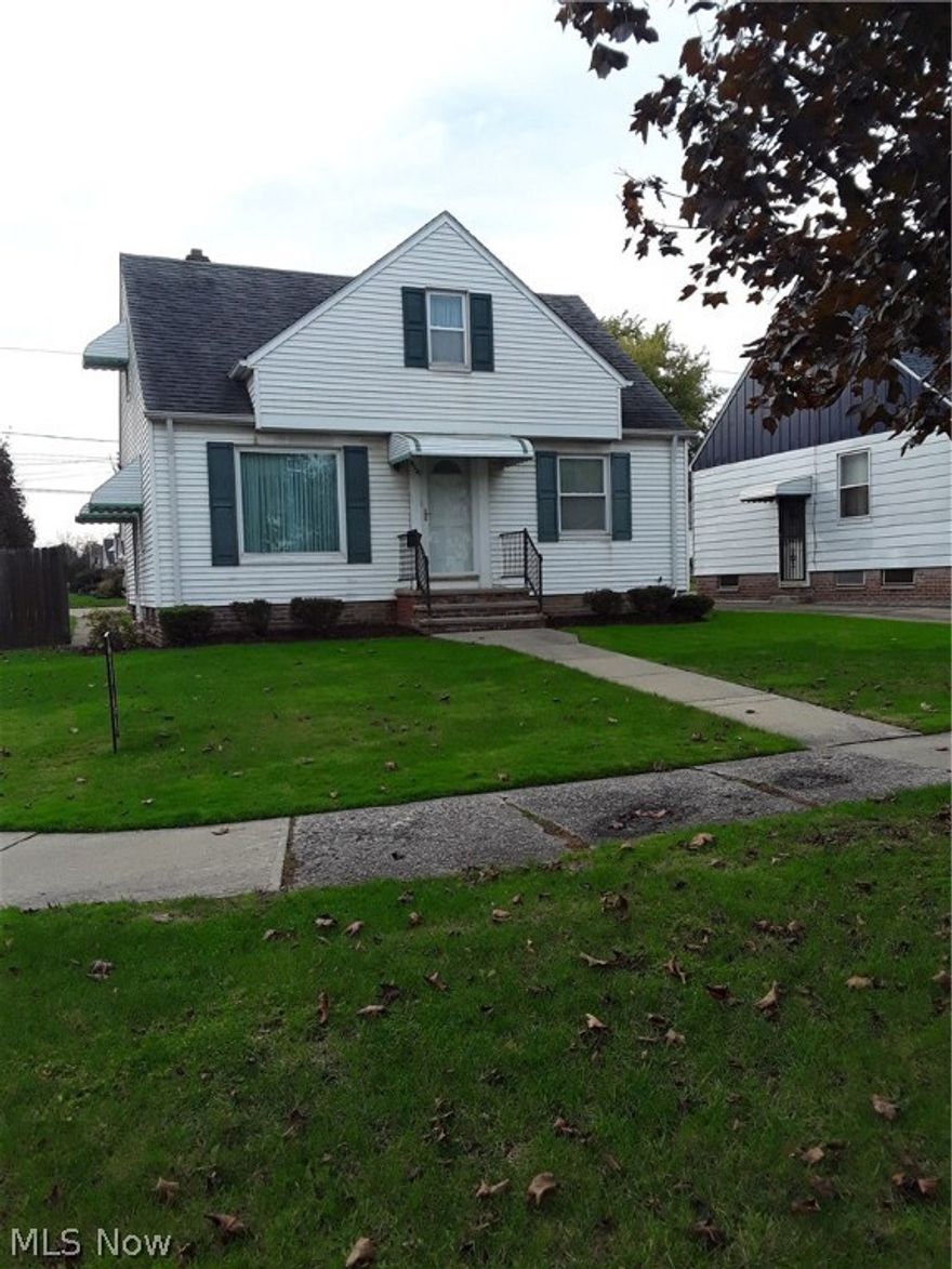 Nice 3 Bedroom Brooklyn Home, Clean with 2 1/2 Car Garage. Many Updates, Newer Windows and Doors, Furnace, Hot Water Tank, Driveway, and Electric Panel has been updated. Covered Patio, Central Air, Close to Schools, I-480 and Downtown. Hardwood floors underneath carpet,   Buyer can add finishing touches to make it their own. Kitchen Appliances Stay.