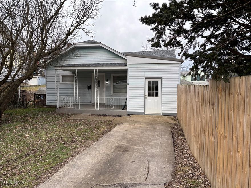 Looking for a ranch? Then look no further, this two bedroom home has room to spare with 1158 square feet. The large eat in kitchen makes it convenient for meal time serving which features a walk in pantry.. The large living room features a picture window for added sunlight. The mudroom/bonus room has unlimited uses, it's 176 square feet can be used for storage, a third bedroom or first floor laundry that has a man door leading into the driveway. This house is one of the few houses on the block that has a driveway eliminating on street parking.