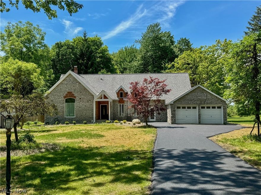 This spectacular 4 Bedroom Home has been totally renovated and is 100% move-in ready!! Everything in this house has been redone to make this home a perfect place to live, relax, and entertain! Custom Kitchen Cabinets are brand new with upgraded hardware, Lighting, and Quartz Countertops.  New Samsung Bespoke Fridge and Dishwasher, Cafe Microwave/air fryer, and White Gas Range complete with custom backsplash, and integrated pot filler above the range! The Custom Laundry Room was built on the first floor for convenience, featuring butcher block countertops, custom cabinets, and a farmhouse sink with tile backsplash! ALL NEW plumbing, and electrical wire throughout the entire house, Brand New Septic System!  The second floor was completely custom-built from the bottom up!  New Carpet, Insulation, Custom Wiring, Drywall, Second Floor master bedroom with new Mini-Split heating/cooling unit, as well as separate sitting area, Huge Walk in closet area and new Master Bathroom with soaking tub, shower, glass doors, and more!  Everything is Brand New! The basement was waterproofed, walls and floors were painted, and new lighting was installed. The furnace is from 2015, New updated A/C Central Air Unit for the whole house.  Off the kitchen, is a HUGE 22x24' flex space (digitally staged as a living room, and golf simulator for reference in photos). offers flexibility to add more living space to the house further customizing it to fit your needs! Roof was done in 2018, Brand New Driveway, Downspouts, Drainage, and more! Large backyard with pond and a wooded view offers privacy and is a great place to relax! Don't miss your chance to see this beautiful property before it's gone!  Call and schedule your private showing today!