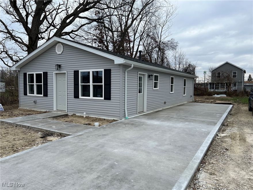 Welcome to this beautifully crafted, brand new 3-bedroom, 1-bath home, offering modern comfort and unbeatable value. Situated in a welcoming neighborhood, this home is perfect for those seeking a fresh start, with a generous 15-year tax abatement providing long-term savings. Located in a quiet, friendly neighborhood with easy access to local amenities, shopping, dining, and public transportation. Whether you're a first-time homebuyer or looking for a move-in ready home, this property is the perfect place to start your next chapter. Don't miss out on this incredible opportunity to own a brand-new home with unmatched savings and potential. Schedule a showing today!  Builder will add detached 1 car garage for $15,000 or a 2 car detached garage for $22,500. A new concrete driveway will soon be installed, offering convenient off-street parking. 
For Rent $1600/month. CALL NOW!