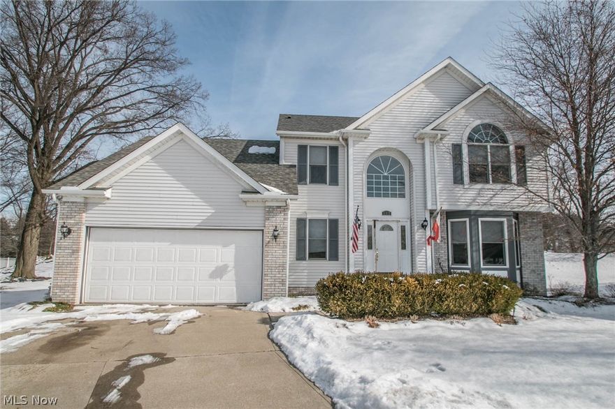 Don’t miss this move in ready colonial in Richmond Bluffs which awaits a new owner. This updated home includes 2 car garage, 3 BR, 2 full and 2 half baths, 2015 furnace, AC, and H20 tank, double hung Pella windows, a newer roof and finished basement. Step into the spacious 2-story foyer and then to the living room with new salvaged hardwood floors. The spacious Dining Room includes a tray ceiling. You’ll appreciate the large eat-in kitchen with island, counter top range, 2015 stainless steel appliances including  Jenn Air convection over, tile floors, and glass front cabinets. There is a ton of storage and counter space! Off the kitchen is the vaulted Family Room. with fireplace and skylights. Sliders lead to a backyard made for entertaining with deck, patio. Upstairs is a master suite with walk in closet and raised ceiling. Vaulted private bath includes skylight and dual vanities. Laundry Room is also on second floor. Two additional bedrooms and another full bath round out the second