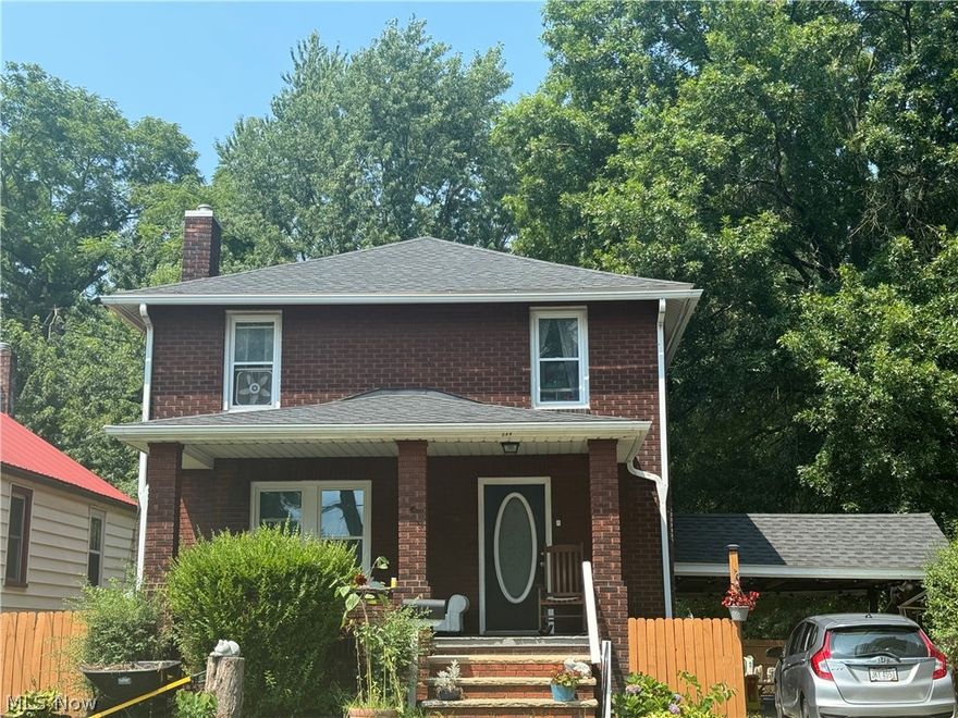 Lovely brick two-story on a triple lot.  Completely fenced with an patio that's great for entertaining.  Owners are moving and have priced this one to sell.  Better hurry up and call us.  Don't get shut out.