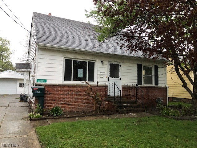 This Single-Family home features kitchen, dining room, living room, 3 bedrooms, and a full bathroom on the first floor. 2nd floor has the 4th bedroom and 1/2 bath. Full basement with laundry hookups. 2 Car detached garage. Property Marketed "with repair"... New roof with complete tear off in 2023. This property is eligible under the Freddie Mac First Look Initiative through 5/21/2023. After 5/21/2023, the seller will consider offers from investors. Buyer assumes POS violations. POS will be ordered week of 4/24/23. Mold present. Hold Harmless required for showing.