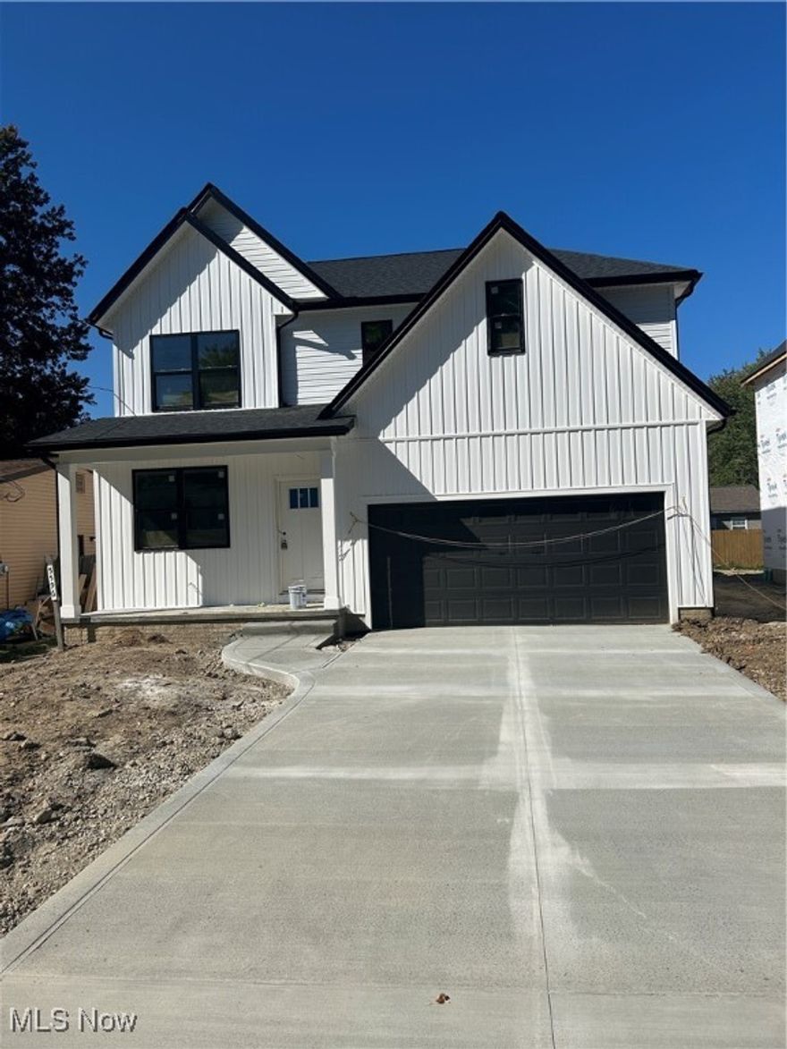 Welcome to your dream home at 5596 Grove St! This stunning new build, set to be completed by the end of November, offers modern living in a desirable neighborhood. With 2,146 sq ft of thoughtfully designed space, this home features a spacious open floor plan with 9 ft ceilings and luxurious LVP flooring throughout the first floor.
The heart of the home is the inviting kitchen, equipped with white shaker soft-close cabinets and elegant quartz countertops, seamlessly flowing into the living area. Enjoy cozy evenings by the electric fireplace while taking in views of your backyard. A convenient half bath completes the first floor, along with a versatile bedroom that can serve as a guest room or home office.
Upstairs, you'll find plush carpeting in the bedrooms, with LVP flooring in the wet areas. The second floor boasts a well-appointed laundry room and four additional bedrooms, including a spacious master suite featuring a full master bathroom. A second full bath serves the other bedrooms, ensuring comfort for family and guests alike.
The home also includes a full unfinished basement with poured concrete walls, perfect for future expansion or storage. The concrete driveway adds to the curb appeal, and with a 1-year builder's warranty, you can move in with peace of mind.
Don’t miss the opportunity to make this beautiful home yours!