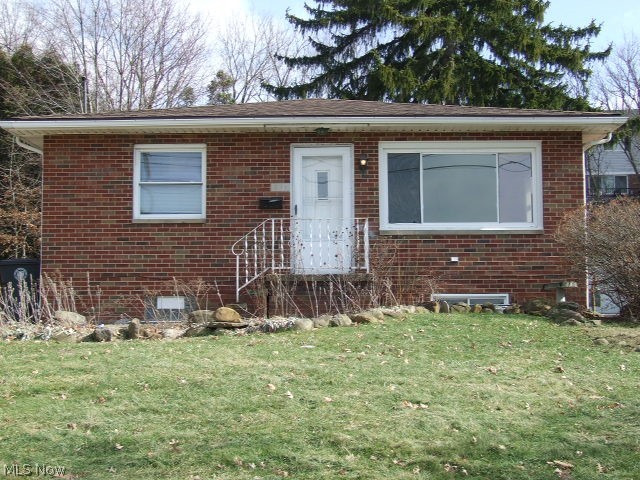 Clean, updated 4-bedroom Ranch across the street from Patterson Park. Applianced kitchen with breakfast bar and large eating area. Big living room with lots of windows to let in the light. Three bedrooms and full bathroom complete the first floor. Fourth bedroom and second full bathroom are in the basement, bedroom has egress window and built-in desk. Also in basement is large rec room, storage room and laundry/utility area. Two-car detached garage and covered patio. Lots of updates with windows, flooring, counters, paint. Home Warranty. Make your appointment today to see your new HOME!