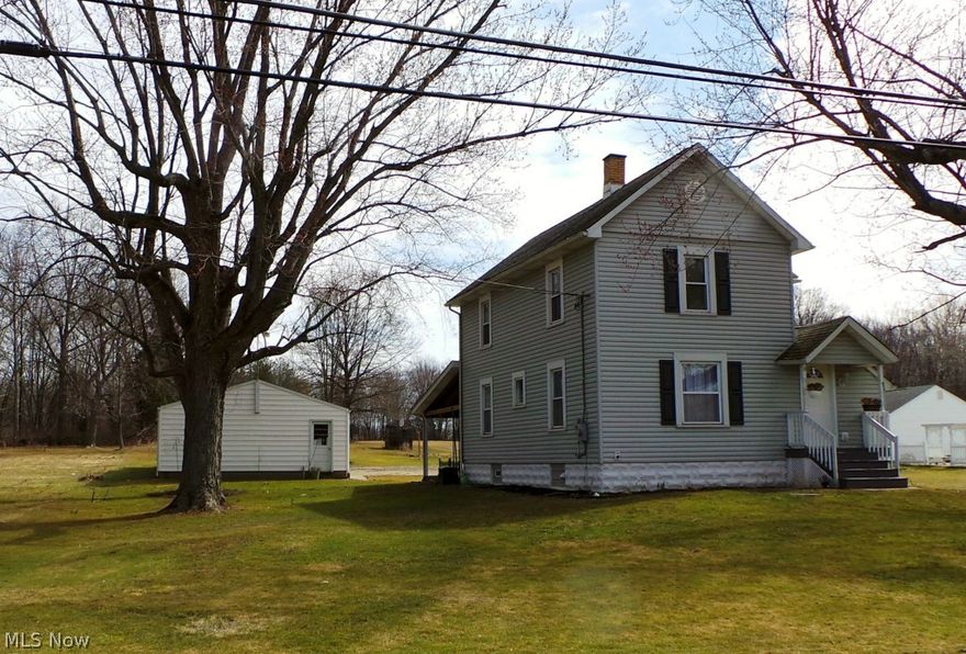 Looking for a place a bit out of town, yet close to the expressway? This is your home. Located off of North Union in Lexington Twp. on 1.5 acres of land. Offering many updates, newer appliances in the kitchen, updated bath, vinyl windows, and built in shelves in living room which adds the character and charm of its era. Large dining room and kitchen with an island that will seat two and give extra storage. Covered back porch off kitchen and access to walk out basement. Offering 200 AMP service, glass block windows, 2 sheds and  a 3 car garage with one closed bay. 
HOME WARRANTY !   Pool is an exclusion
