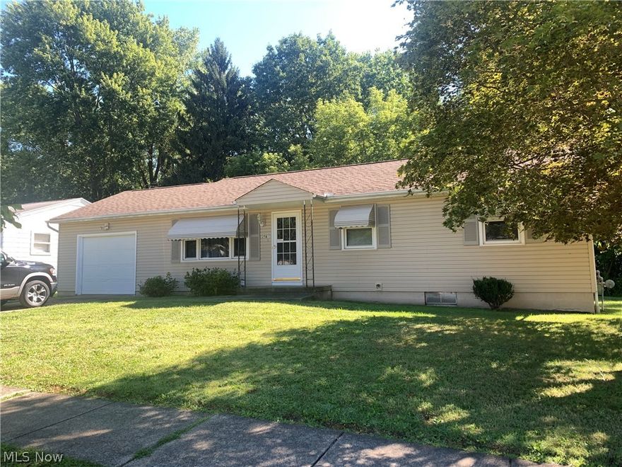 Nice 3 Bedroom 2 Bath Ranch 1 story home.  Newer Windows, Siding, Walk In Shower, A/C, Furnace and more.  Hardwood Floors under the carpet in bedrooms.  Attached 1 Car plus Garage,  Concrete Driveway and on a Corner Lot.  Great Private Backyard with small creek.  House does need some work but is very solid.  Easy cosmetics needed.  Hurry this won't last.