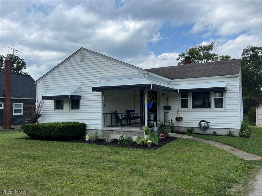 Welcome to 1127 Lincoln Ave in Cuyahoga Falls! This charming ranch, situated on a double lot, has been updated throughout and is ready for its new owner. The home features beautifully refinished hardwood floors that flow into an open concept living room, dining room, and kitchen. With three bedrooms on the main floor and an updated bathroom, this home is move-in ready! Enjoy your morning coffee on the covered front porch. The property is conveniently located near the new school, downtown Cuyahoga Falls, and Portage Crossing shopping areas. Updates include new A/C 2023 and new main sewer stack 2023. Sellers are offering a one year home warranty through Americas Preferred Home Warranty as well! Don't miss your chance for one-floor living in the heart of Cuyahoga Falls!