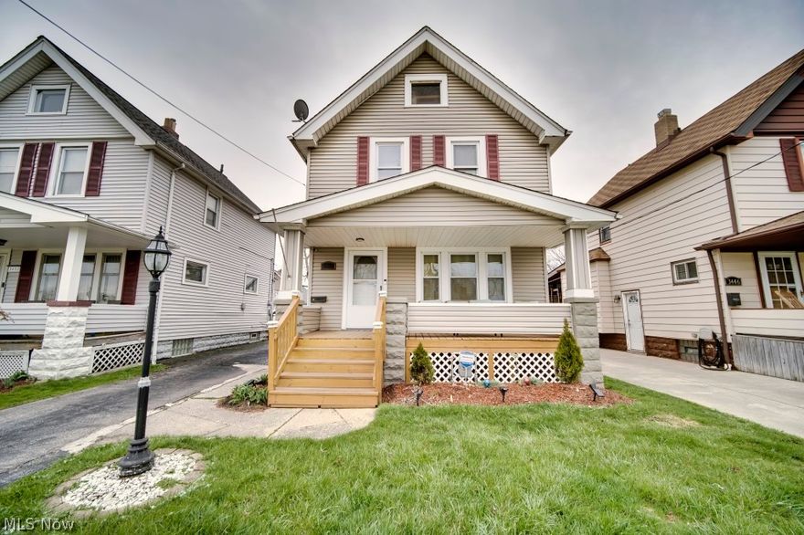 Welcome Home!! This meticulously maintained colonial located on a very quiet street in the heart of THE LAND, has everything you could ask for. This three bedroom two full bathroom home has been updated throughout. Newer flooring, paint, lighting and porch. HWT and Central air was replaced in 2020.Large basement with full bathroom has possibilities that are endless.  Completely fenced in backyard perfect for entertaining that features beautiful deck as well as a 2 1/2 car heated garage. Set up your private showing today