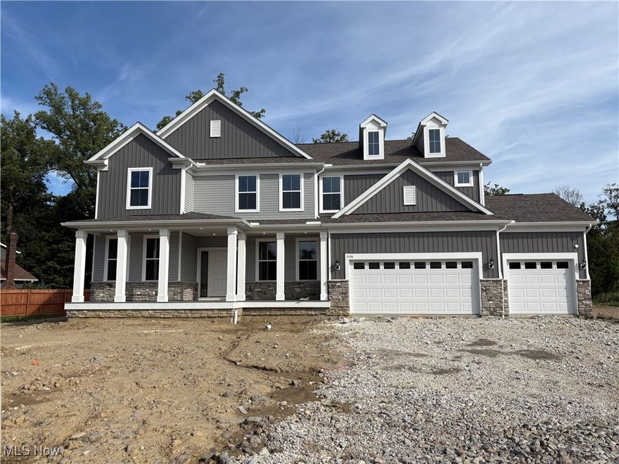 Quick Move-In – Highly Sought-After Briarwood Estates
Don’t miss one of the final opportunities to own in exclusive Briarwood Estates! This stunning 4-bedroom, 3.5-bathroom home offers luxury, functionality, and style—ready for you to move in and enjoy.
Step inside to find a two-story gathering room filled with natural light, a formal dining room perfect for entertaining, and a spacious first-floor office for working from home. The oversized laundry room provides exceptional convenience, while the third-car garage offers plenty of storage and parking space.
Upstairs, a media room creates the ultimate space for movie nights or game day gatherings. Enjoy the outdoors with both a front and rear covered porch, ideal for morning coffee or relaxing evenings.
Nestled on a private homesite in a cul-de-sac within the Revere School District in Richfield Township, this property combines peaceful surroundings with easy access to local amenities.