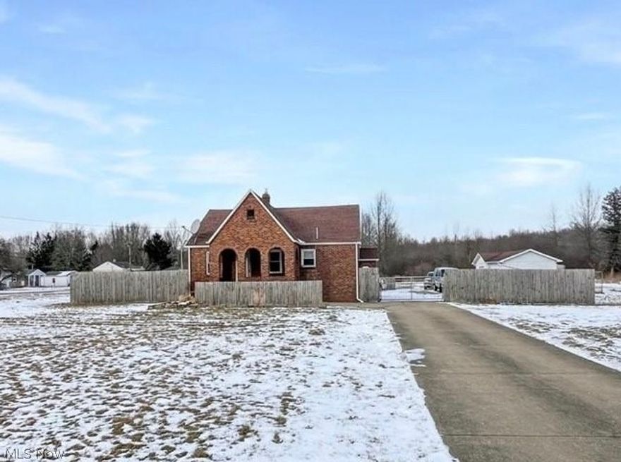 The brick house you've been waiting for has finally hit the market and is now active. Upon entering, you'll notice a spacious living room that seamlessly transitions into the kitchen. The interior features fresh paint, three main-floor bedrooms, and stairs from the bathroom leading up to a versatile space that can be customized to suit your needs, whether it be an office, extra bedroom, or storage. On the lower level, you'll find a full basement and laundry area. Outside, you'll discover a two-car garage detached from the home, as well as an additional garage with extra storage. This property sit on little more than 1.5 acres. Schedule a showing today and make this house your home.